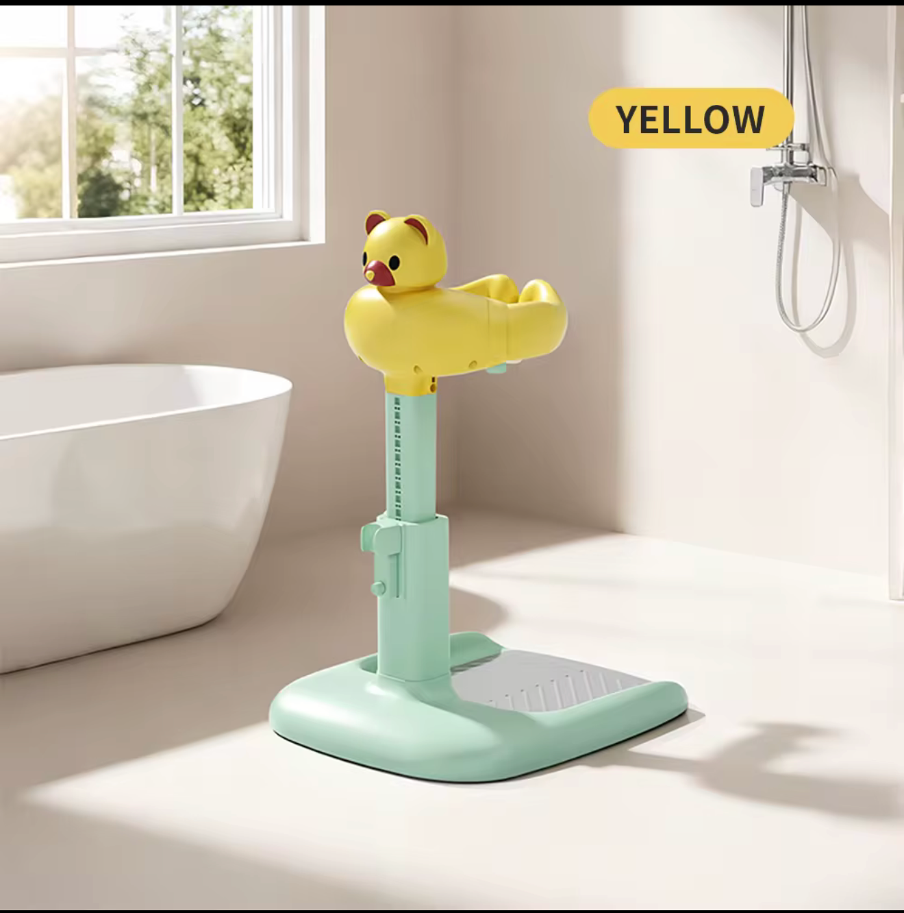 Support de Bain Bébé Antidérapant - Aide à Se Tenir Debout en Sécurité