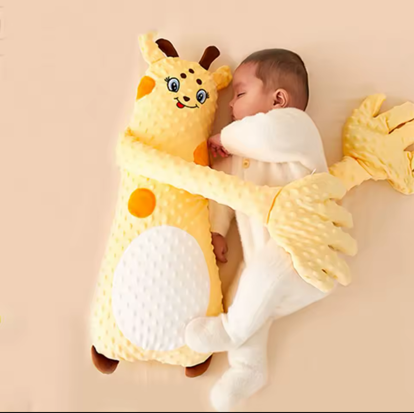 Peluche Apaisante avec Tapotements Automatiques - Aide au Sommeil Bébé