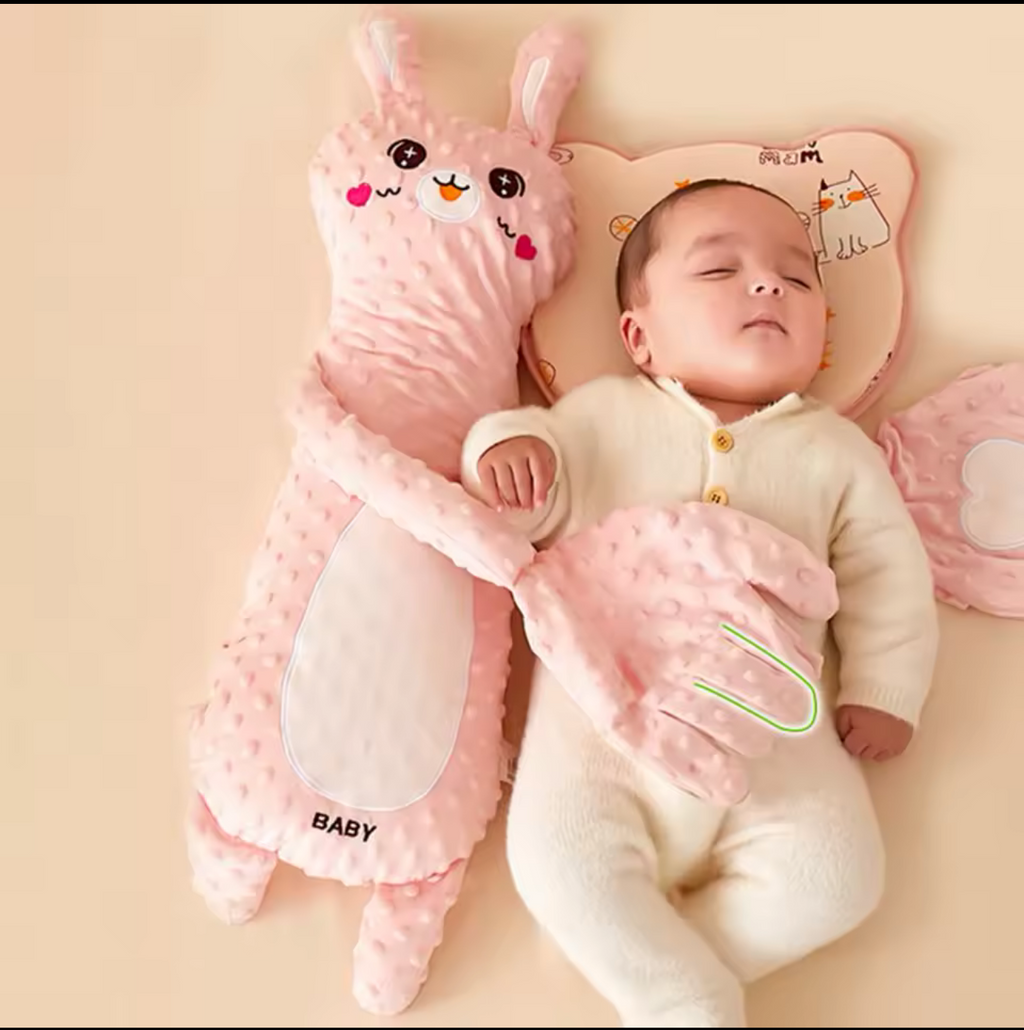 Peluche Apaisante avec Tapotements Automatiques - Aide au Sommeil Bébé