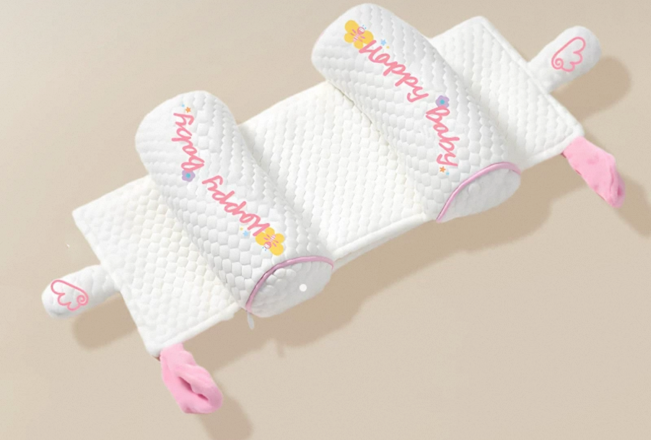 Coussin de Maintien Nuque Bébé Ergonomique - Mousse Mémoire de Forme