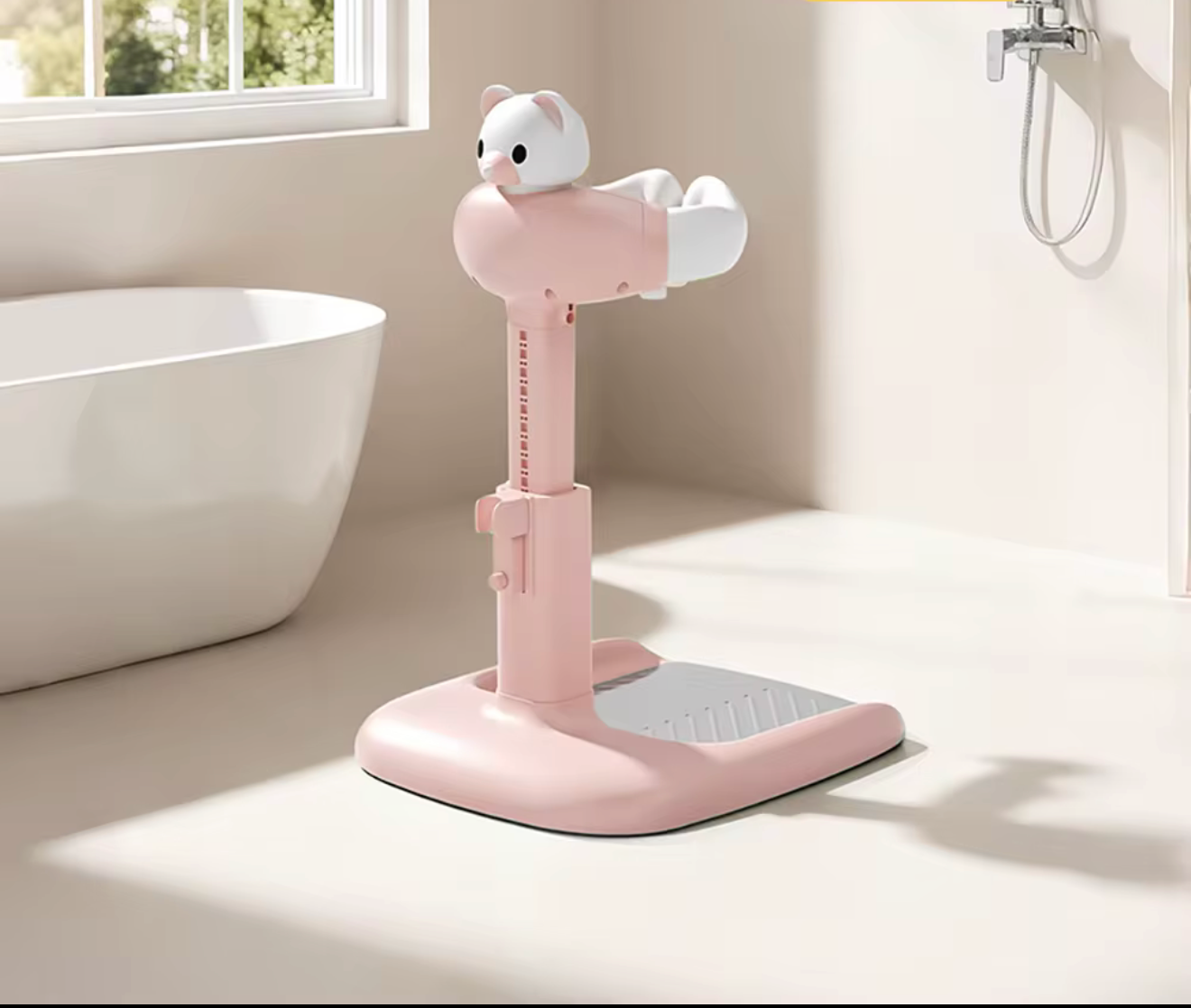 Support de Bain Bébé Antidérapant - Aide à Se Tenir Debout en Sécurité