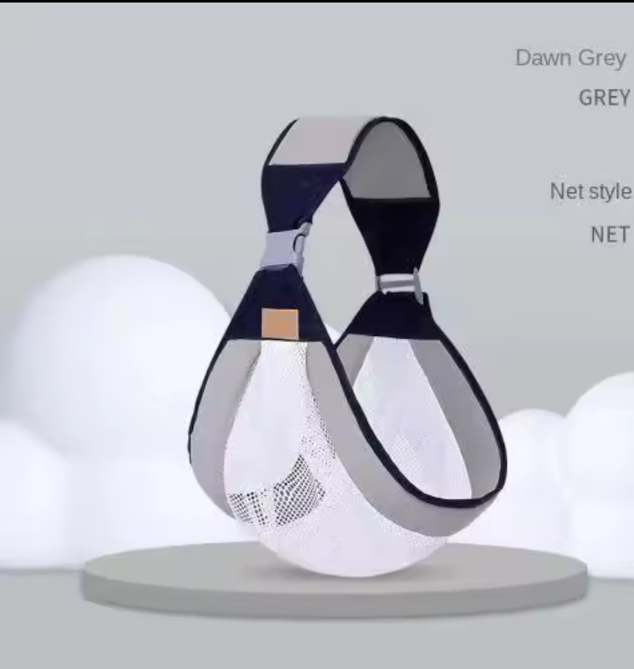 Porte-Bébé Respirant en Maille Mesh - Ventilation 360° Ultra-Léger