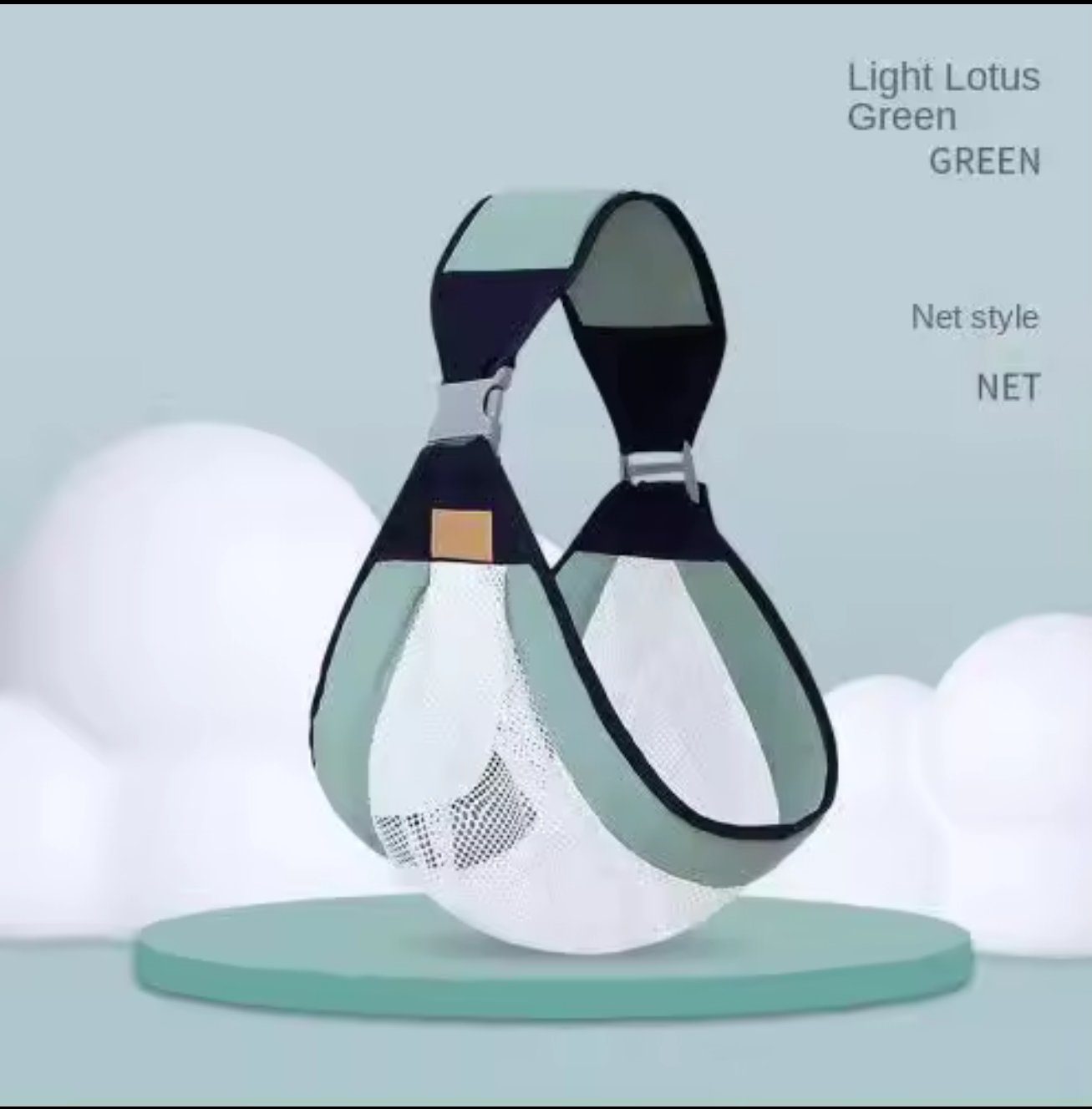 Porte-Bébé Respirant en Maille Mesh - Ventilation 360° Ultra-Léger